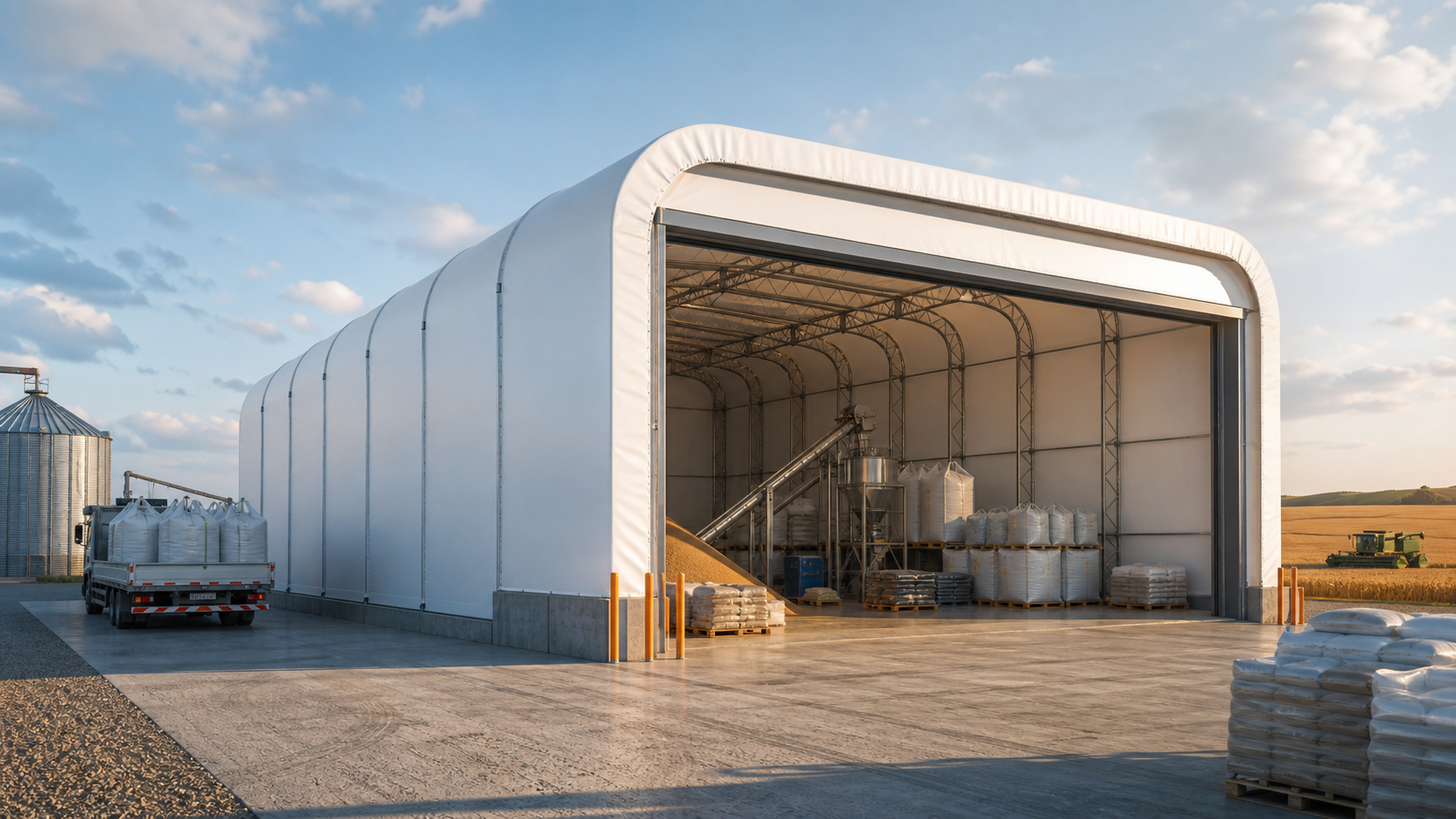 agro grain feed storage