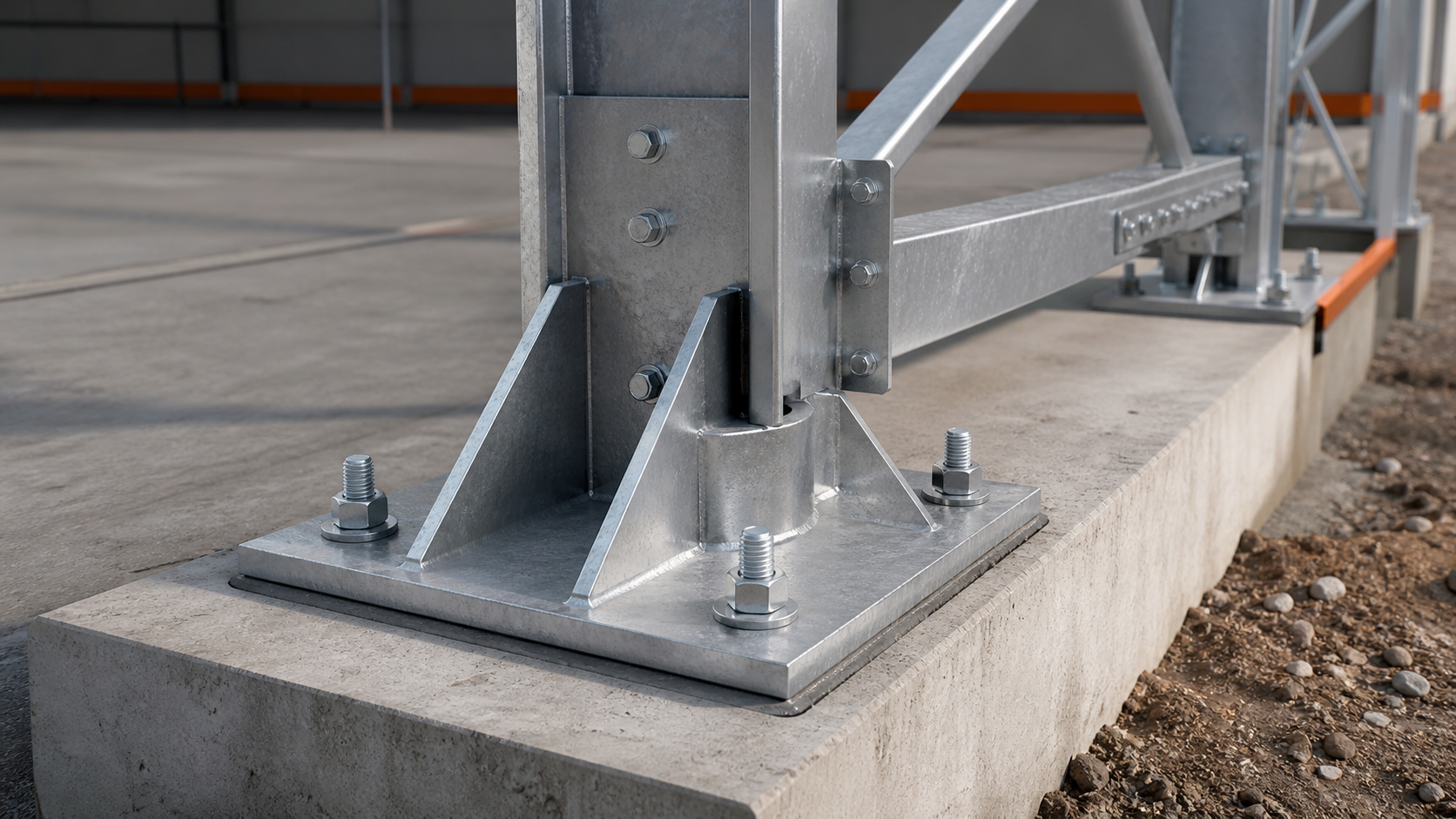 hangar base plate anchor