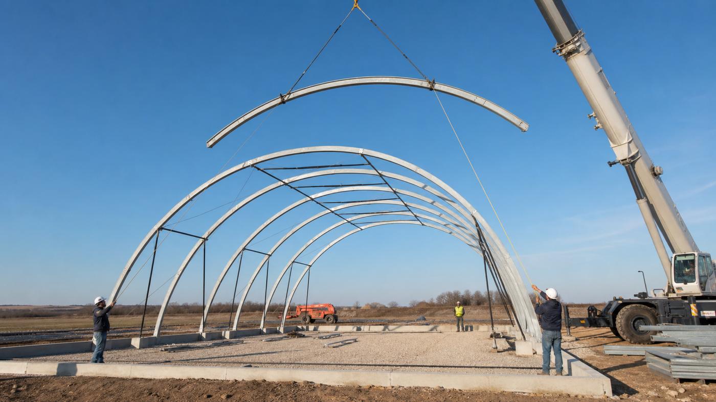arched frame crane lift (montage-20)