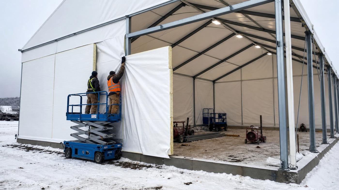 insulated winter hangar install (montage-20)