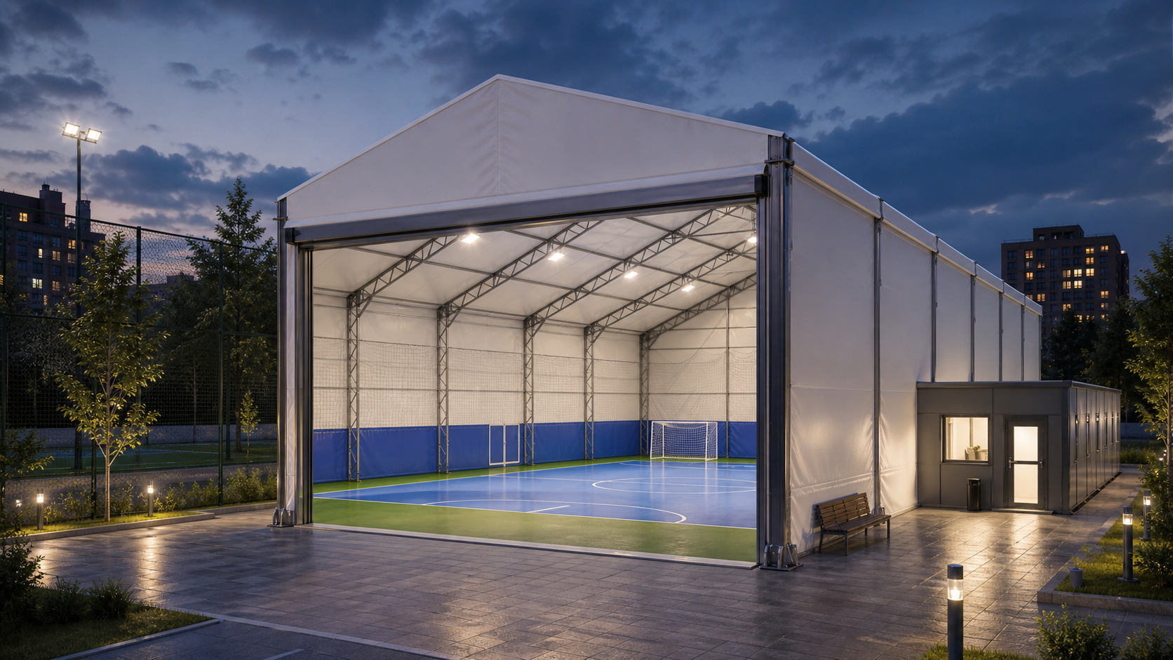 mini football futsal hall (sport)