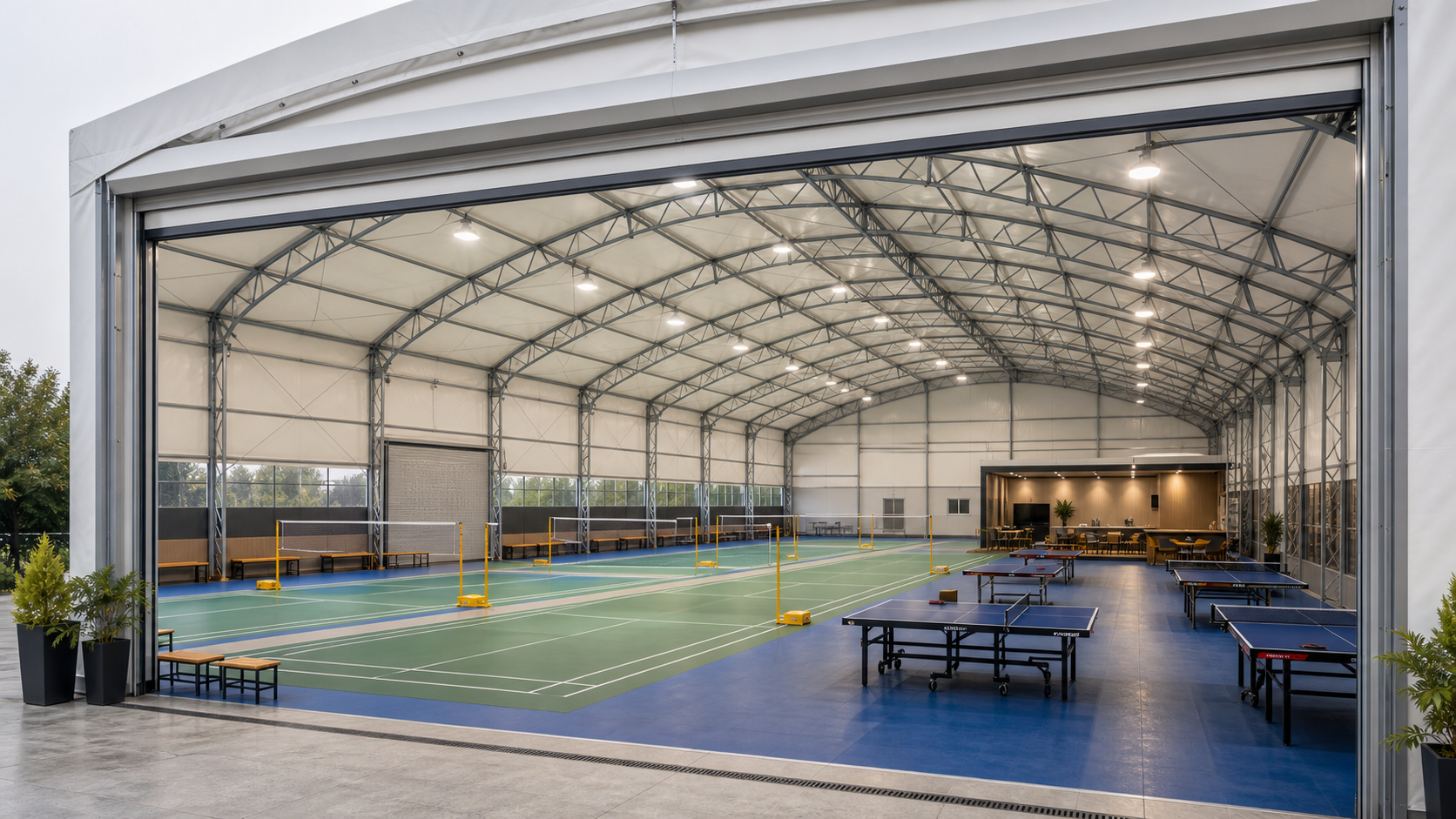 badminton table tennis center (sport)