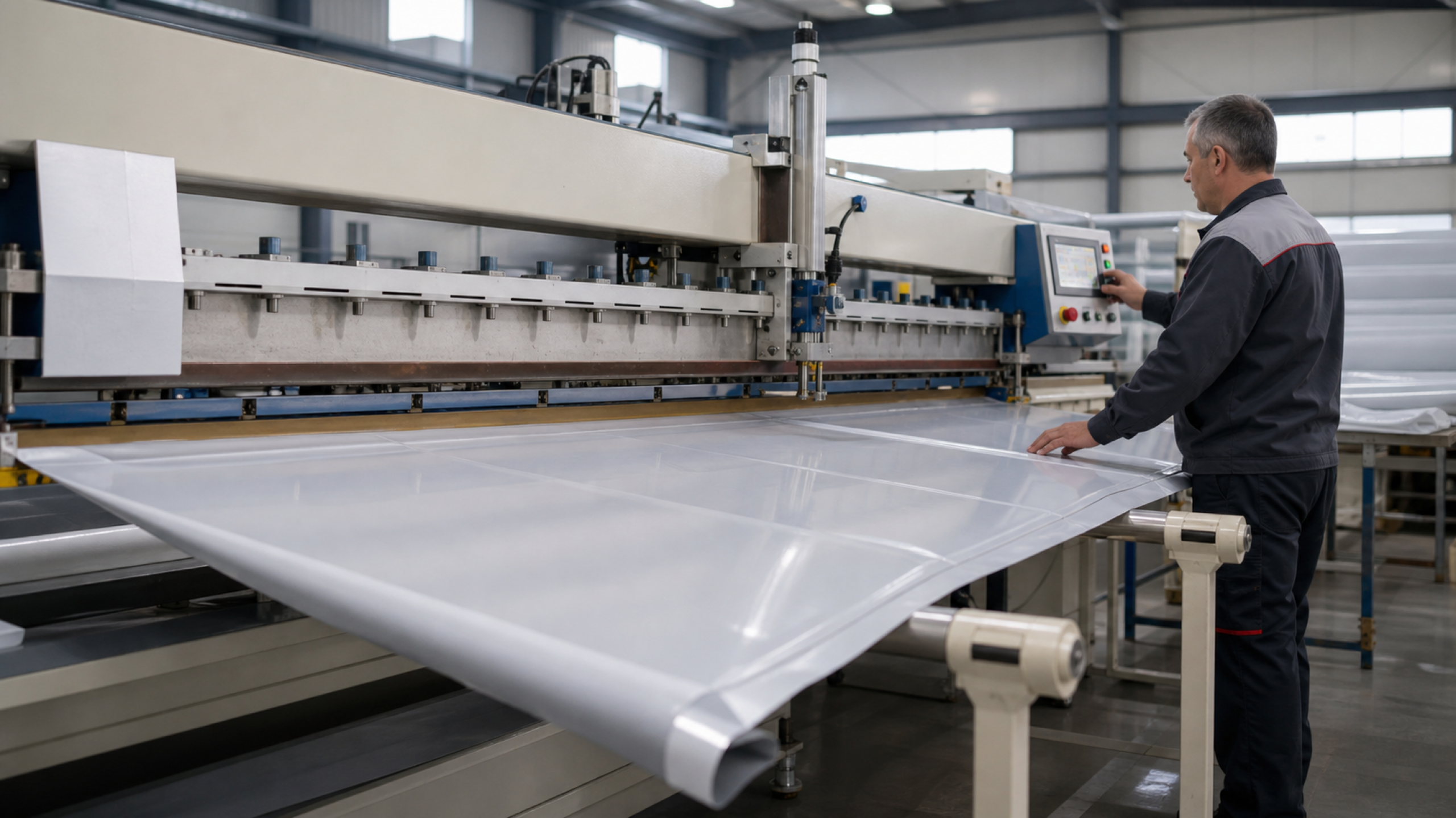 rf welding large pvc panels (tent-fabric-production-20)
