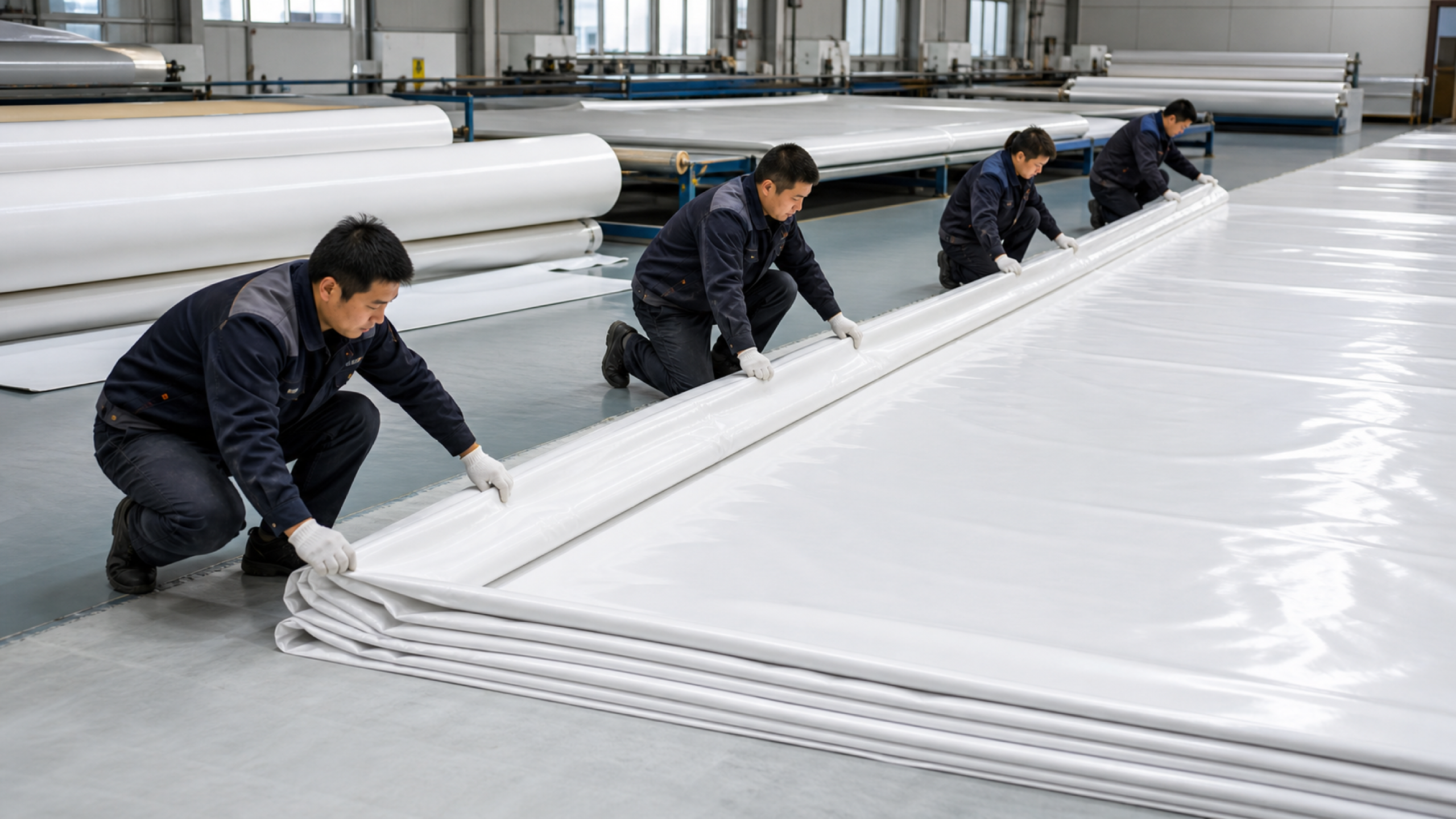 folding finished pvc panels (tent-fabric-production-20)