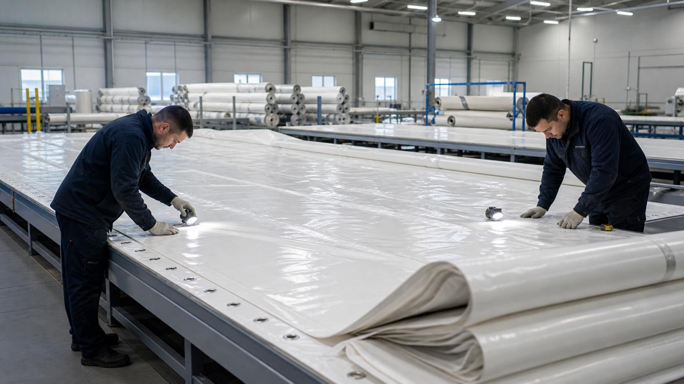 final inspection finished cover (tent-fabric-production-20)