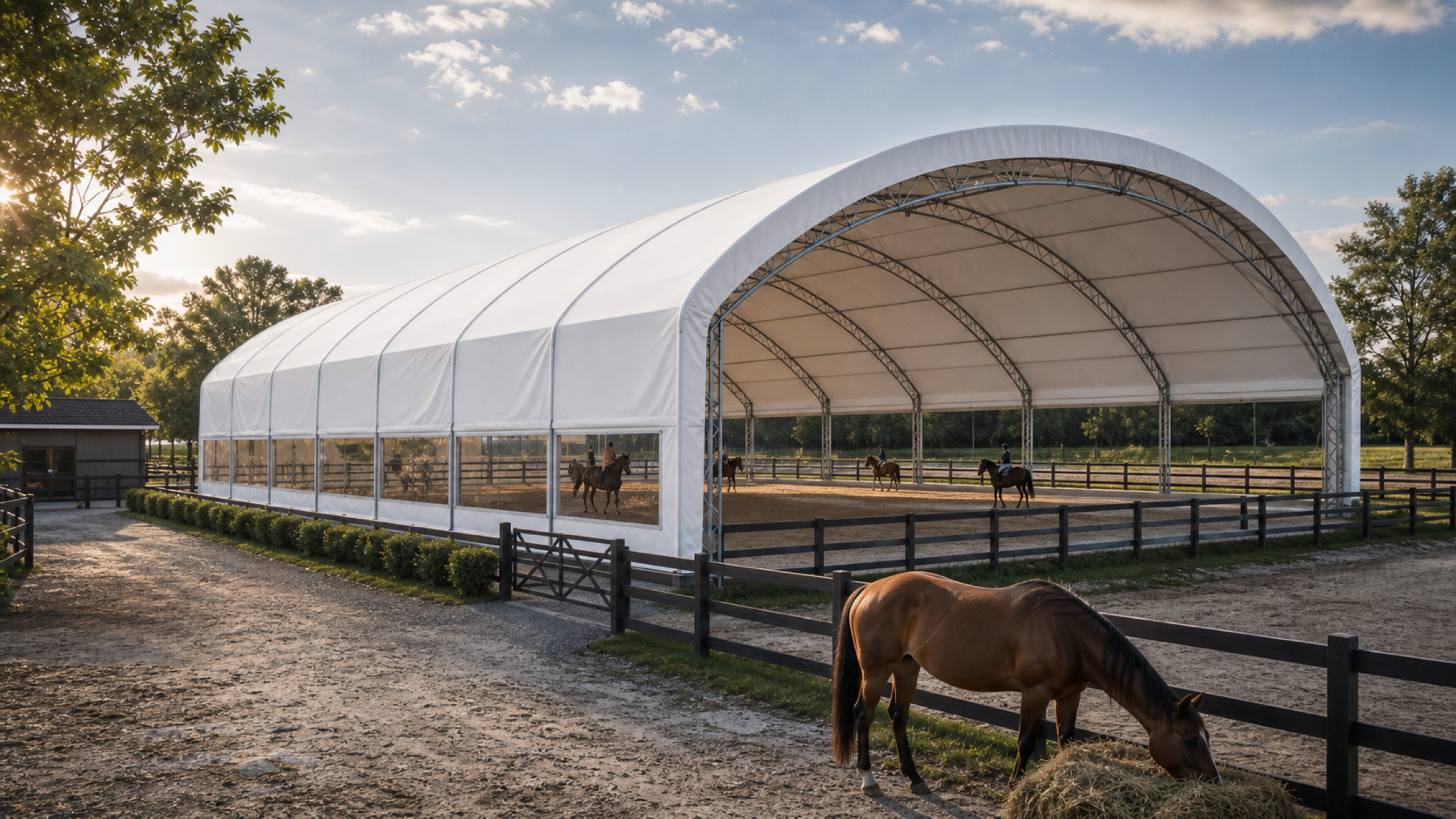 equestrian arena exterior (tz-60)