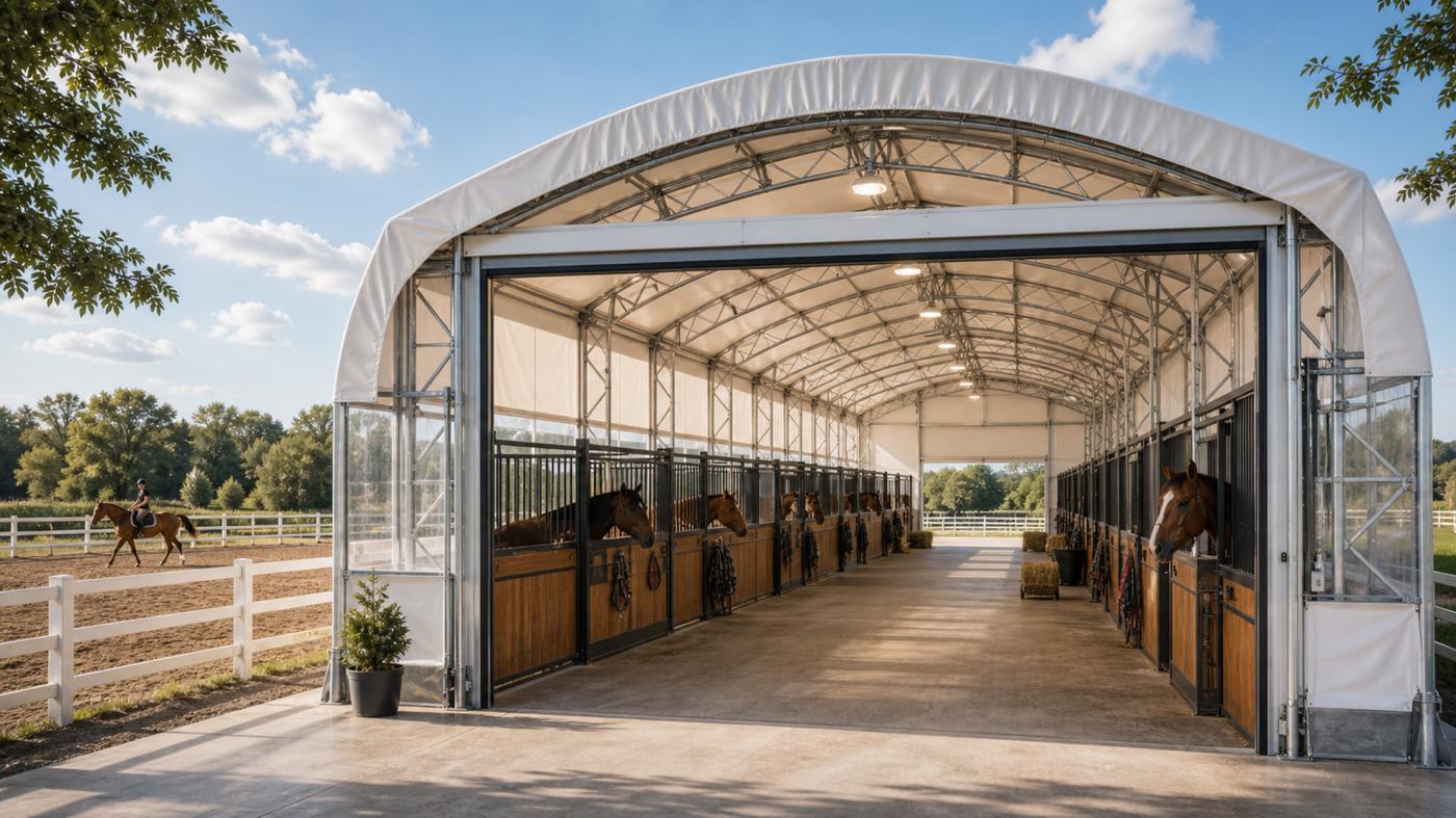 horse stable hangar (tz-60)