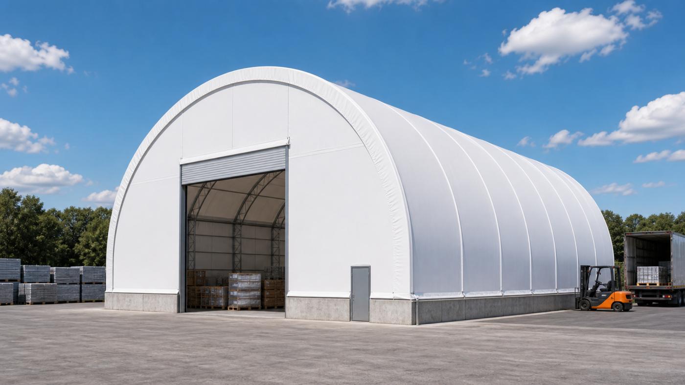 arched hangar exterior (tz-60)