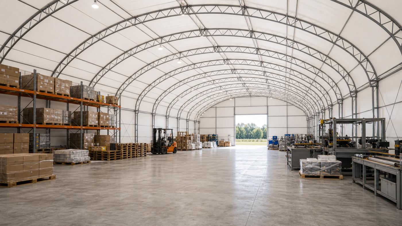 arched hangar interior (tz-60)