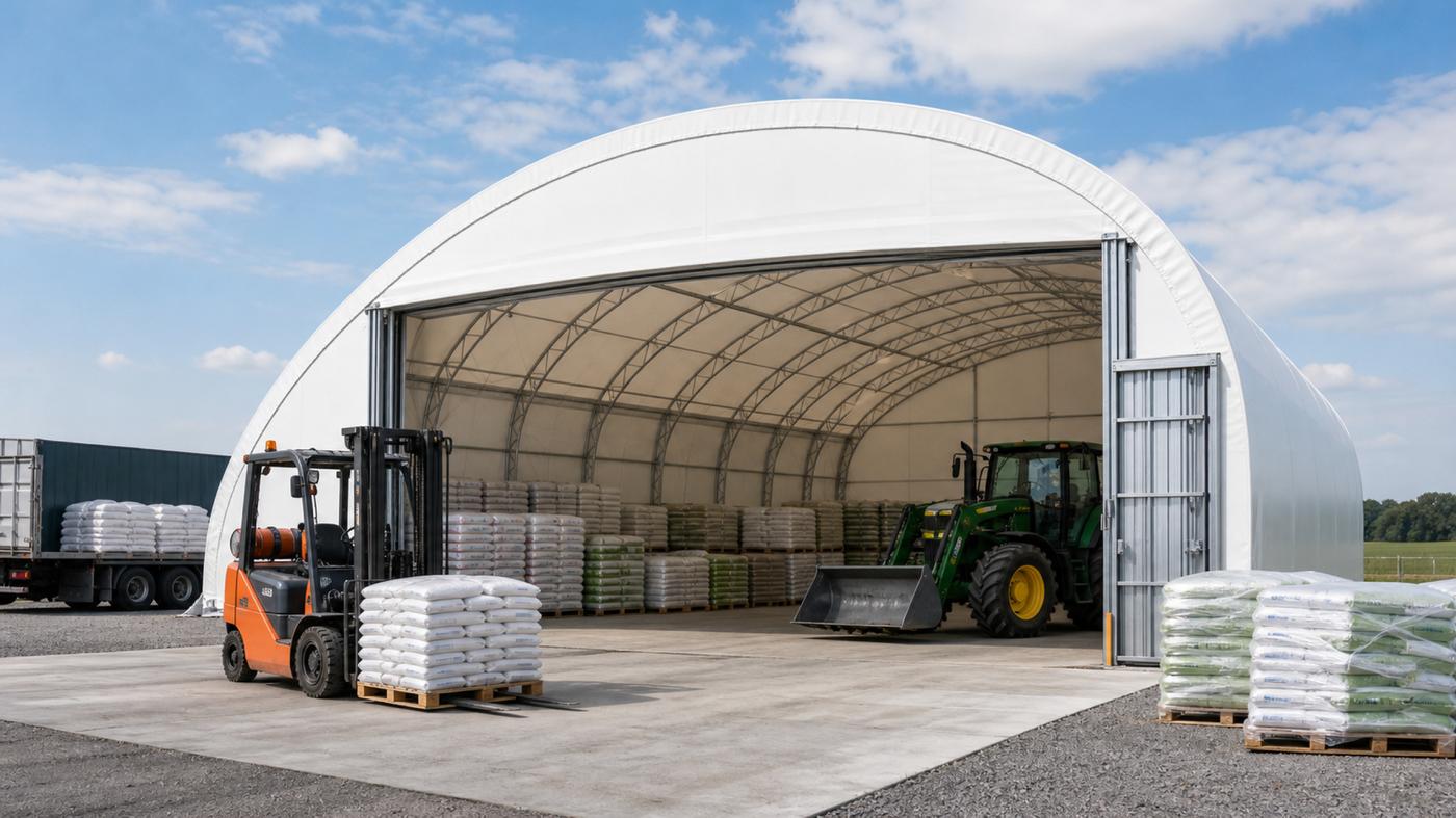 arched hangar operation (tz-60)