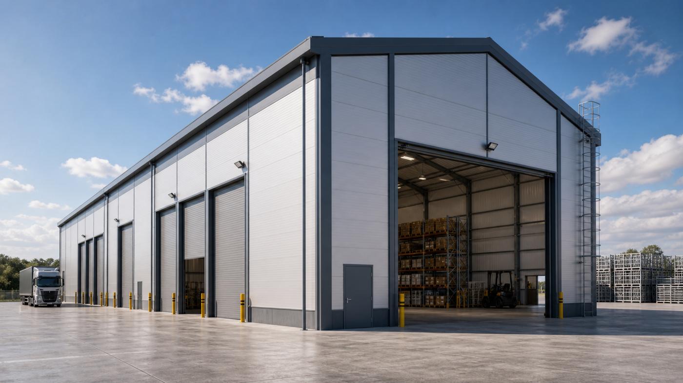 finished metal frame hangar (tz-60)